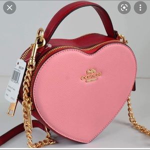 Coach limited edition Valentine’s Day heart purse
